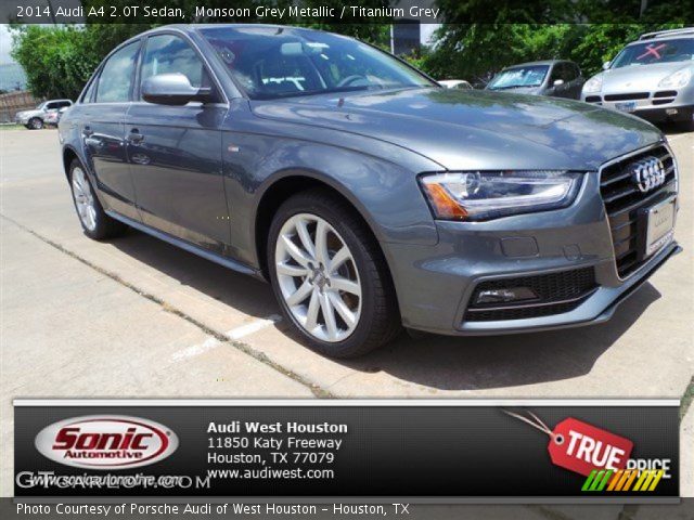 2014 Audi A4 2.0T Sedan in Monsoon Grey Metallic