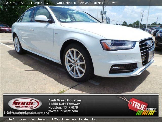 2014 Audi A4 2.0T Sedan in Glacier White Metallic