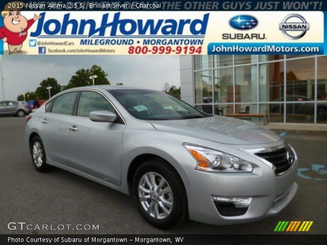 2015 Nissan Altima 2.5 S in Brilliant Silver