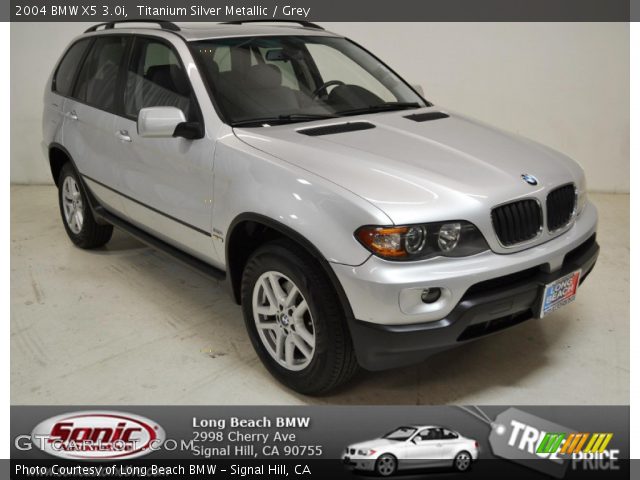 2004 BMW X5 3.0i in Titanium Silver Metallic