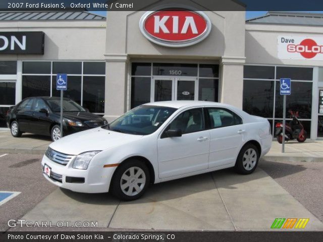 2007 Ford Fusion S in Oxford White