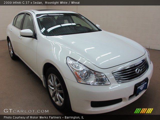 2009 Infiniti G 37 x Sedan in Moonlight White