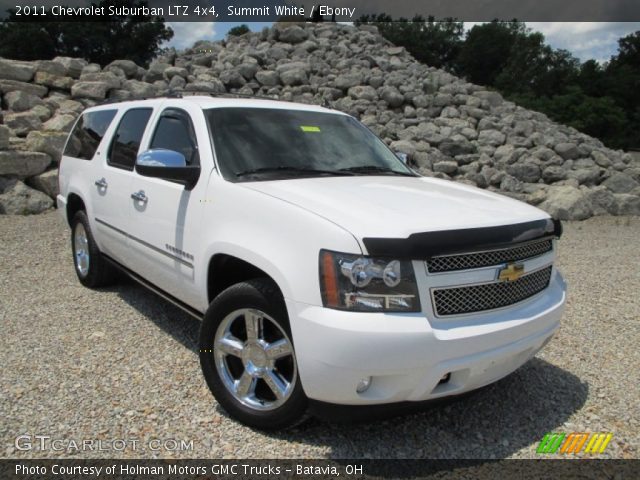 2011 Chevrolet Suburban LTZ 4x4 in Summit White