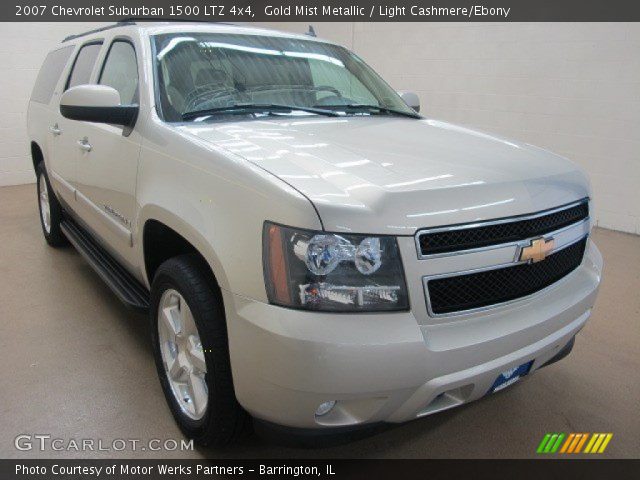 2007 Chevrolet Suburban 1500 LTZ 4x4 in Gold Mist Metallic