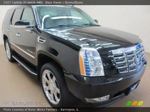 2007 Cadillac Escalade AWD in Black Raven