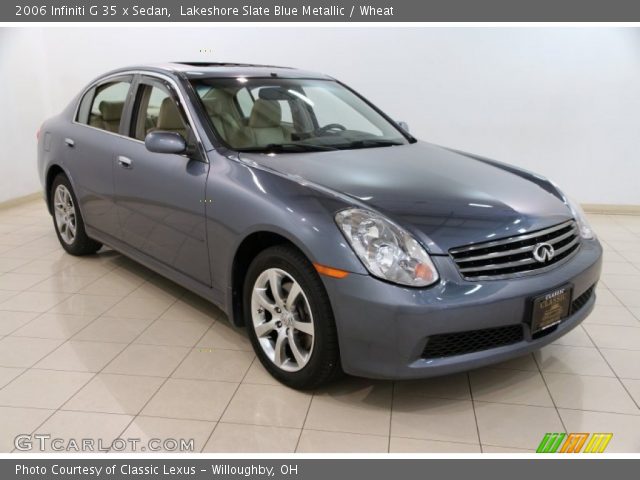 2006 Infiniti G 35 x Sedan in Lakeshore Slate Blue Metallic