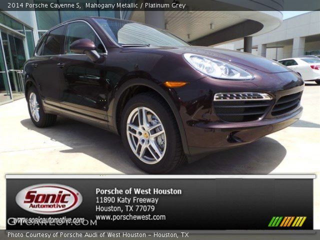 2014 Porsche Cayenne S in Mahogany Metallic