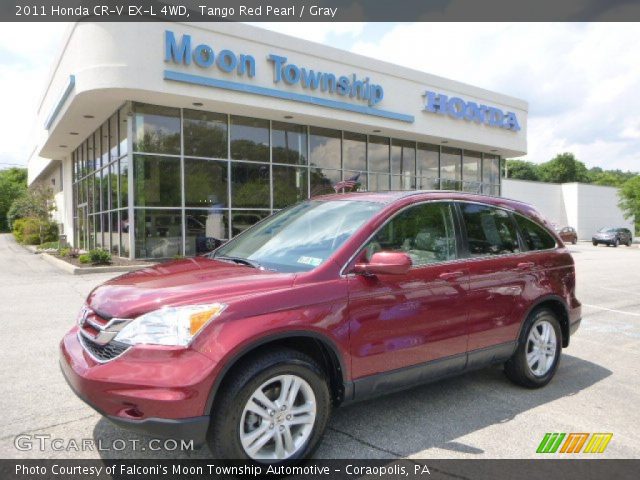 2011 Honda CR-V EX-L 4WD in Tango Red Pearl