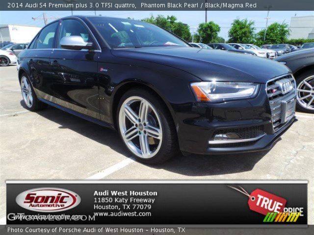 2014 Audi S4 Premium plus 3.0 TFSI quattro in Phantom Black Pearl