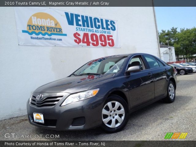 2010 Toyota Camry LE in Magnetic Gray Metallic