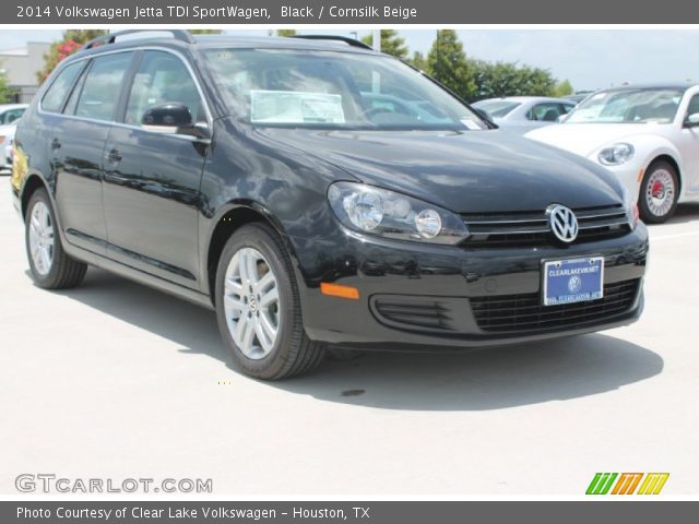 2014 Volkswagen Jetta TDI SportWagen in Black