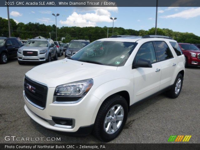 2015 GMC Acadia SLE AWD in White Diamond Tricoat