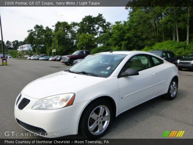 2006 Pontiac G6 GT Coupe in Ivory White