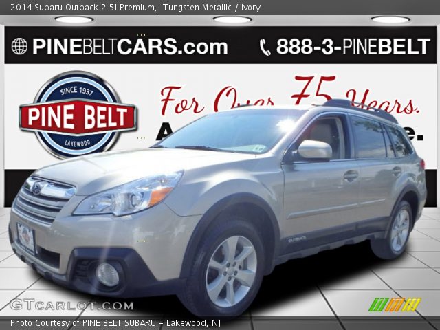 2014 Subaru Outback 2.5i Premium in Tungsten Metallic