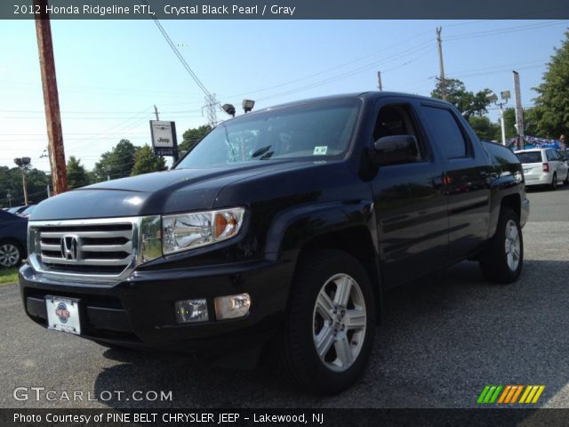 2012 Honda Ridgeline RTL in Crystal Black Pearl