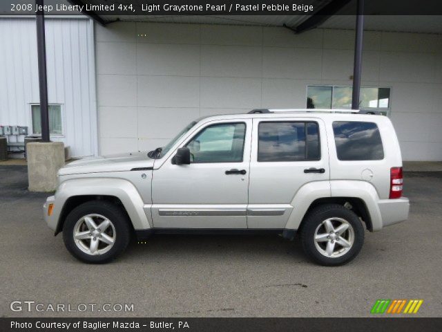 2008 Jeep Liberty Limited 4x4 in Light Graystone Pearl