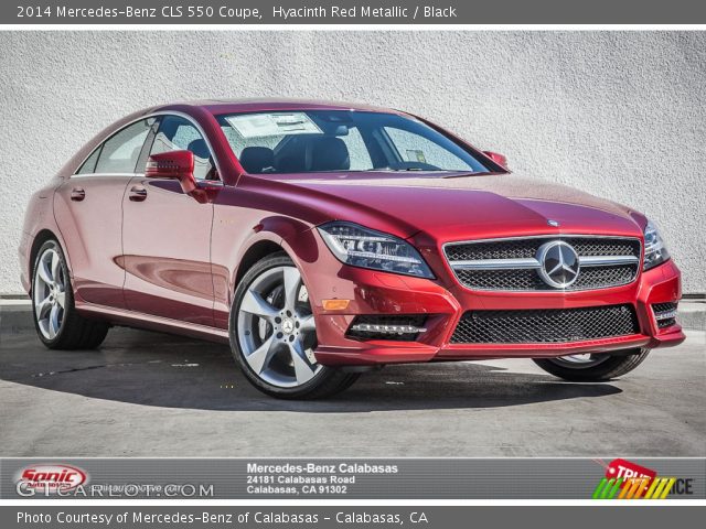 2014 Mercedes-Benz CLS 550 Coupe in Hyacinth Red Metallic