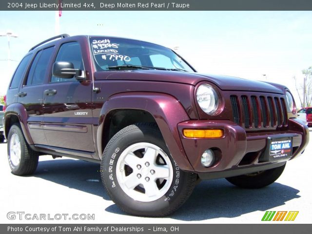 Jeep deep molten red #1