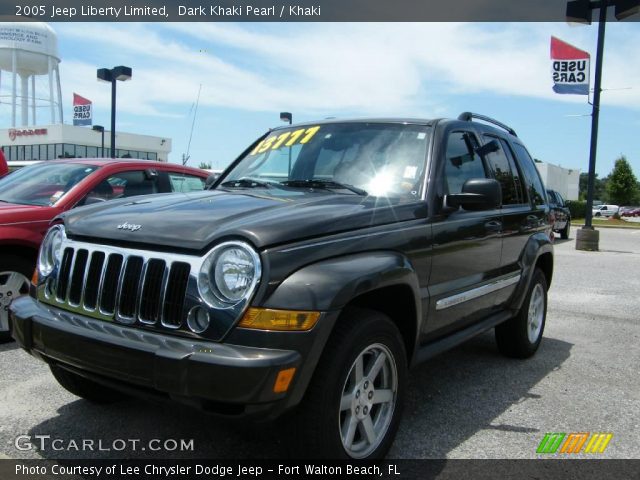 2005 Jeep Liberty Limited in Dark Khaki Pearl