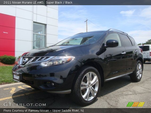 2011 Nissan Murano LE AWD in Super Black
