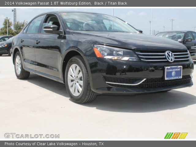 2014 Volkswagen Passat 1.8T Wolfsburg Edition in Black