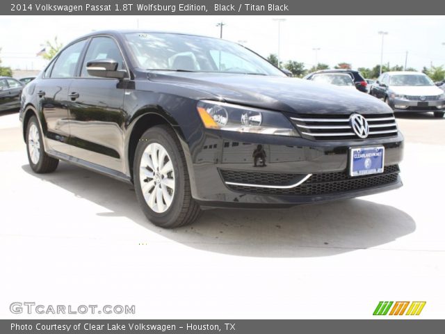 2014 Volkswagen Passat 1.8T Wolfsburg Edition in Black