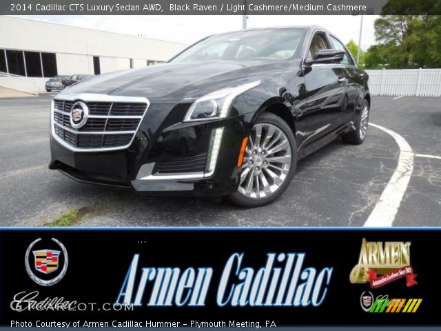 2014 Cadillac CTS Luxury Sedan AWD in Black Raven