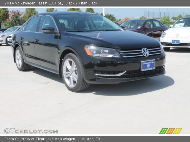 2014 Volkswagen Passat 1.8T SE in Black