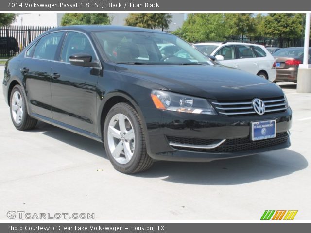 2014 Volkswagen Passat 1.8T SE in Black