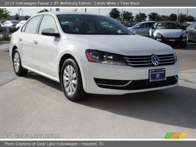 2014 Volkswagen Passat 1.8T Wolfsburg Edition in Candy White