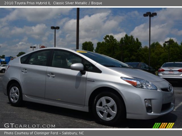 2010 Toyota Prius Hybrid II in Classic Silver Metallic