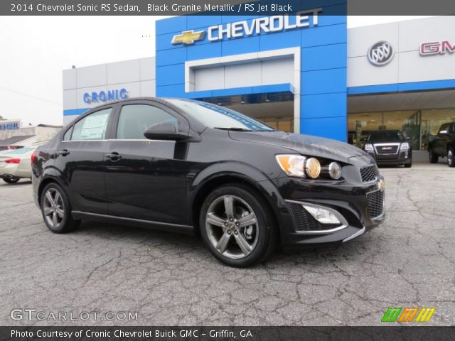 2014 Chevrolet Sonic RS Sedan in Black Granite Metallic