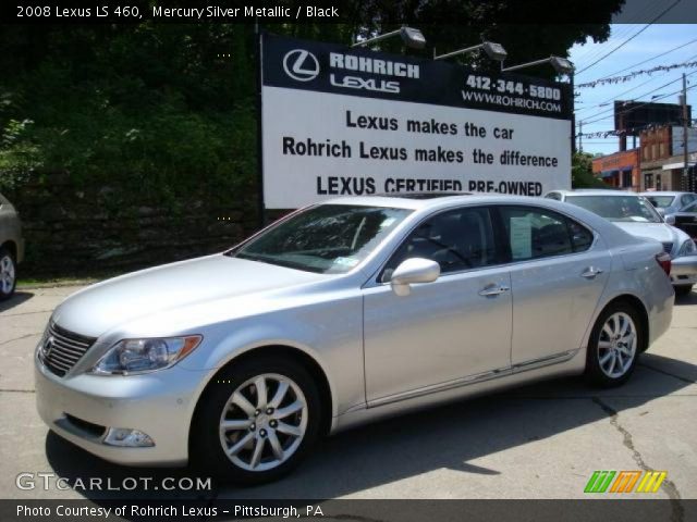 2008 Lexus LS 460 in Mercury Silver Metallic