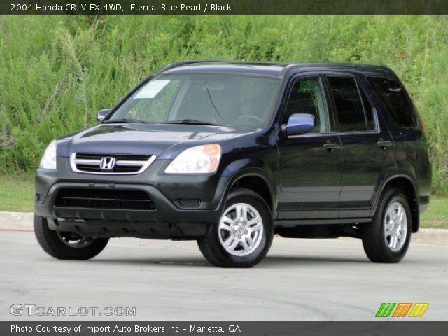 2004 Honda CR-V EX 4WD in Eternal Blue Pearl