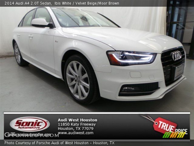 2014 Audi A4 2.0T Sedan in Ibis White