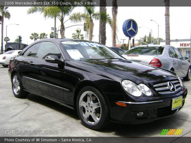 2006 Mercedes-Benz CLK 350 Coupe in Black