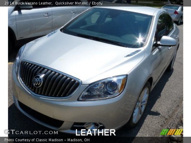 2014 Buick Verano Leather in Quicksilver Metallic