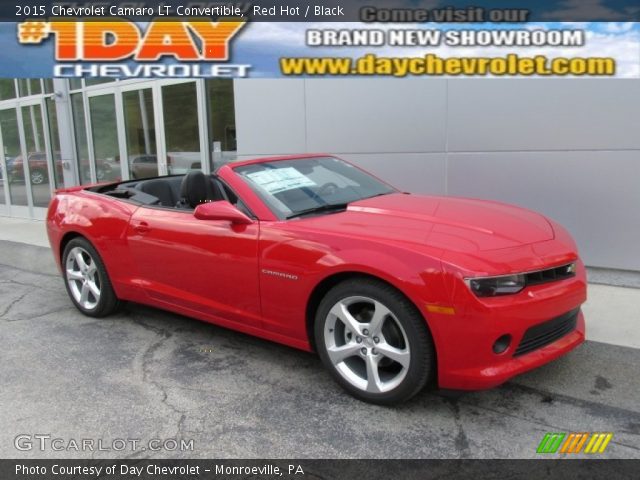 2015 Chevrolet Camaro LT Convertible in Red Hot