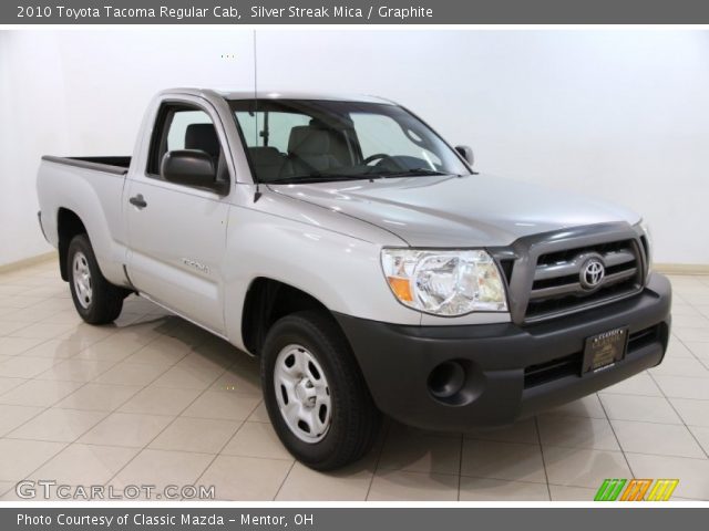 2010 Toyota Tacoma Regular Cab in Silver Streak Mica