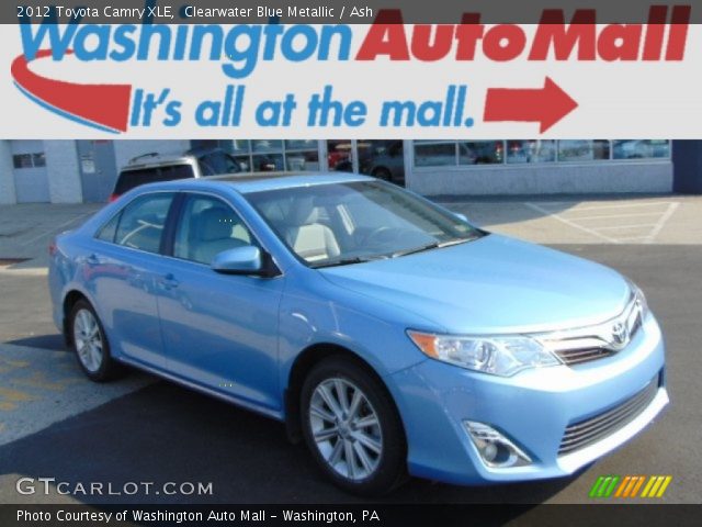 2012 Toyota Camry XLE in Clearwater Blue Metallic