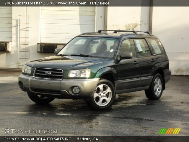 2004 Subaru Forester 2.5 XS in Woodland Green Pearl