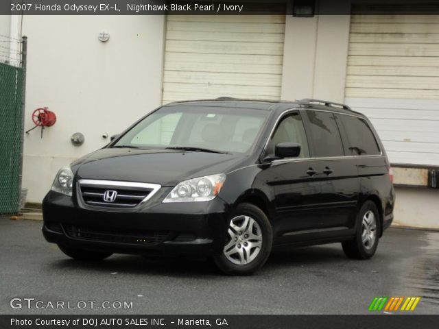 2007 Honda Odyssey EX-L in Nighthawk Black Pearl