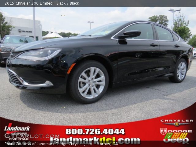 2015 Chrysler 200 Limited in Black