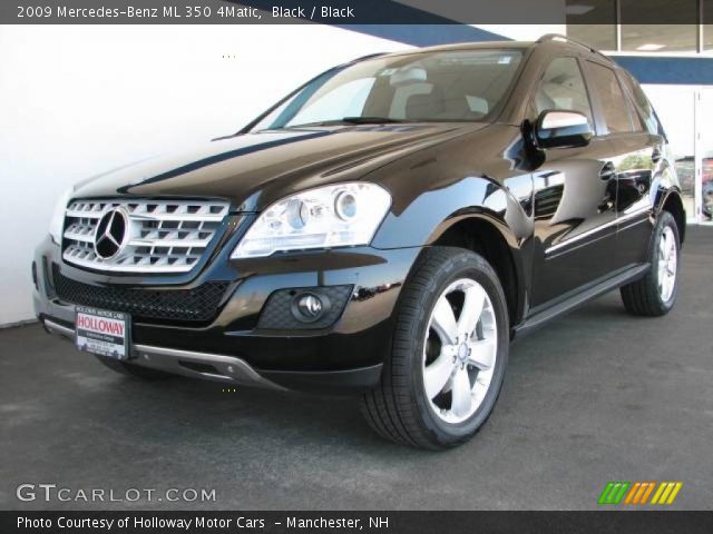 2009 Mercedes-Benz ML 350 4Matic in Black