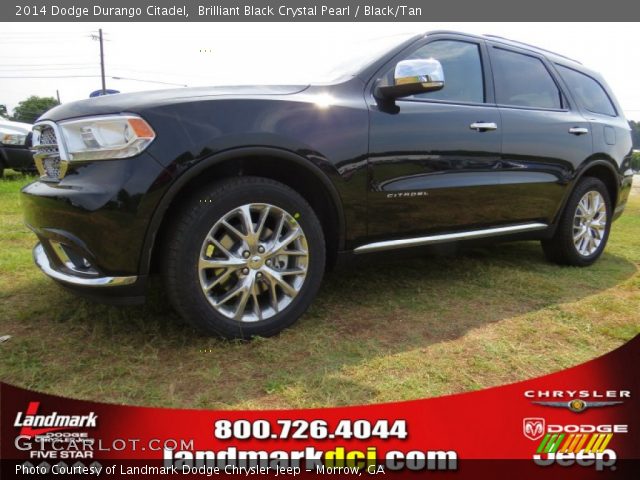 2014 Dodge Durango Citadel in Brilliant Black Crystal Pearl