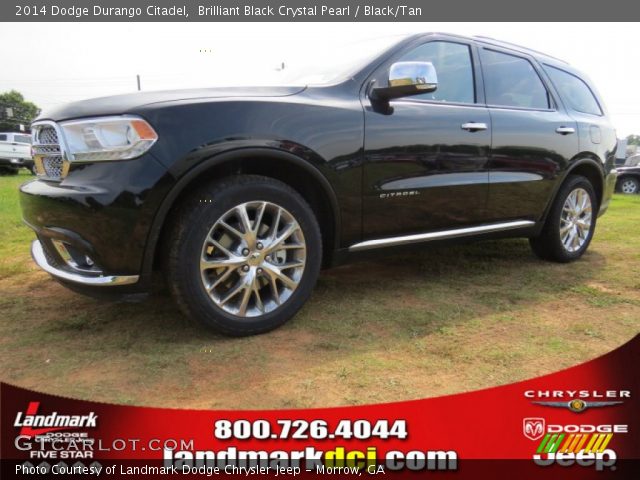 2014 Dodge Durango Citadel in Brilliant Black Crystal Pearl