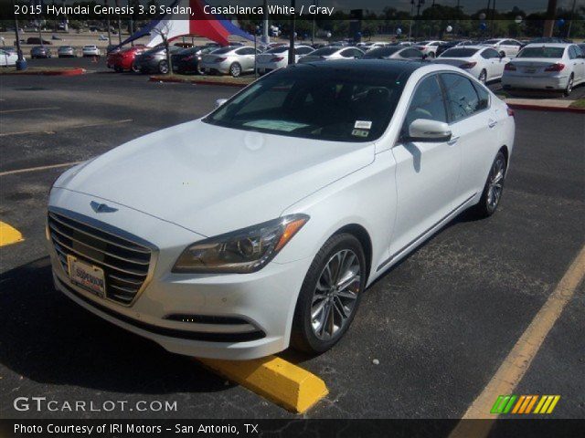 2015 Hyundai Genesis 3.8 Sedan in Casablanca White
