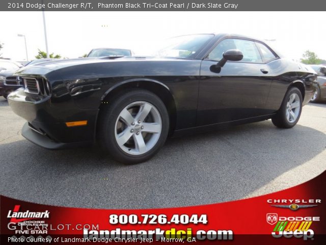 2014 Dodge Challenger R/T in Phantom Black Tri-Coat Pearl
