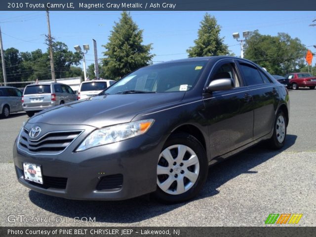 2010 Toyota Camry LE in Magnetic Gray Metallic