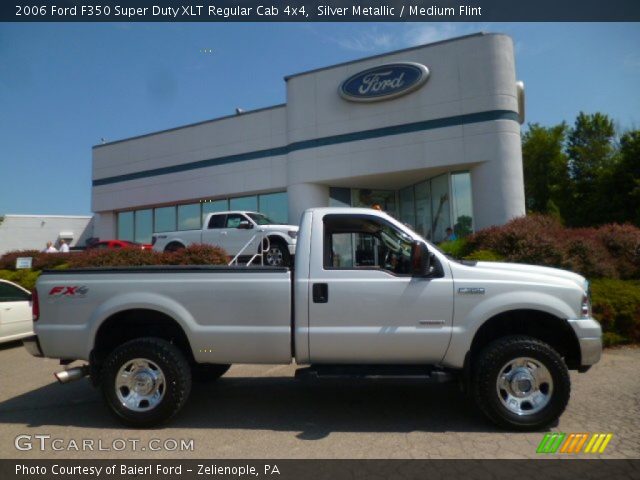 2006 Ford F350 Super Duty XLT Regular Cab 4x4 in Silver Metallic